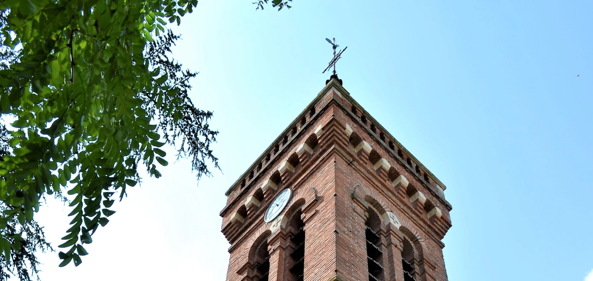 Clocher de l'église de Gauré