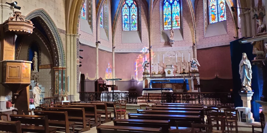 Chœur de l'église de Garidech