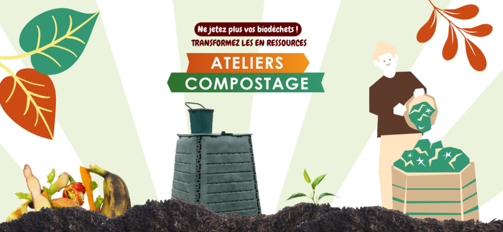 Illustration Ateliers compostage 2025