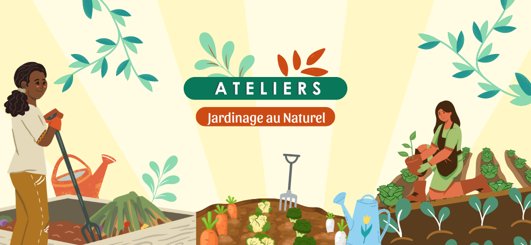 Illustration événement Atelier jardinage au naturel : Apprivoiser les mauvaises herbes
