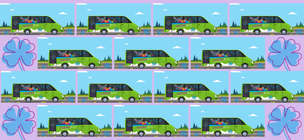 Illustration LE LUCKYBUS DONNE RDV AUX 16-25 ANS