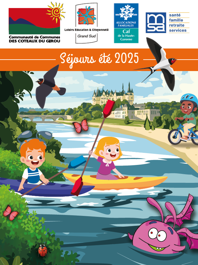 Illustration Séjours été  – Centres de loisirs