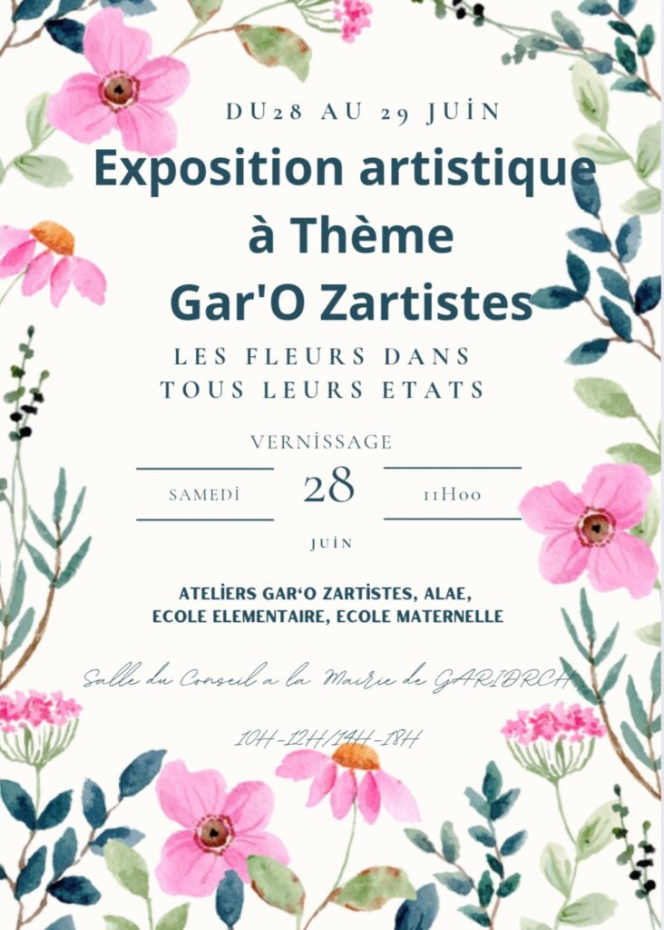 Illustration événement Exposition Artistique à Thème