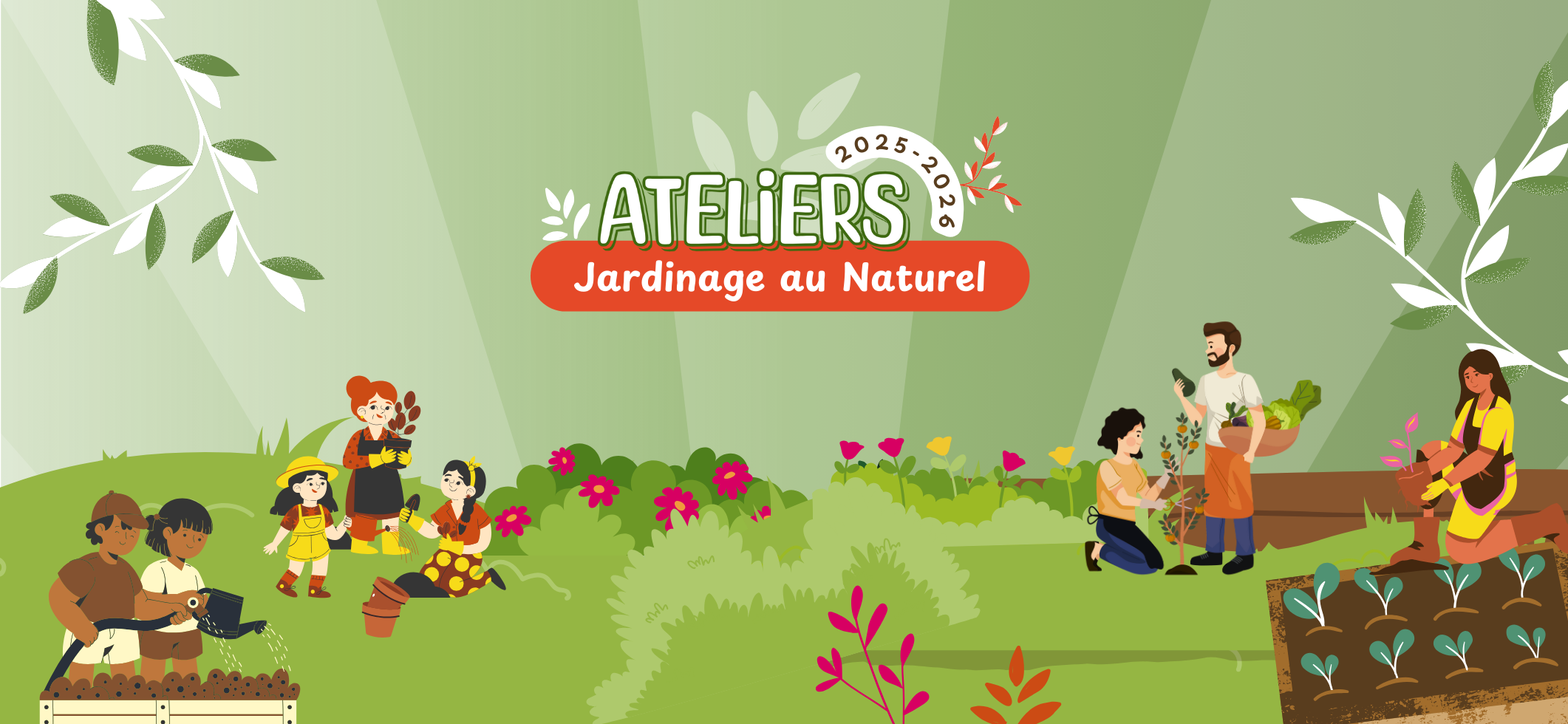 Illustration événement JARDINAGE AU NATUREL : Troc de plantes et grainothèque
