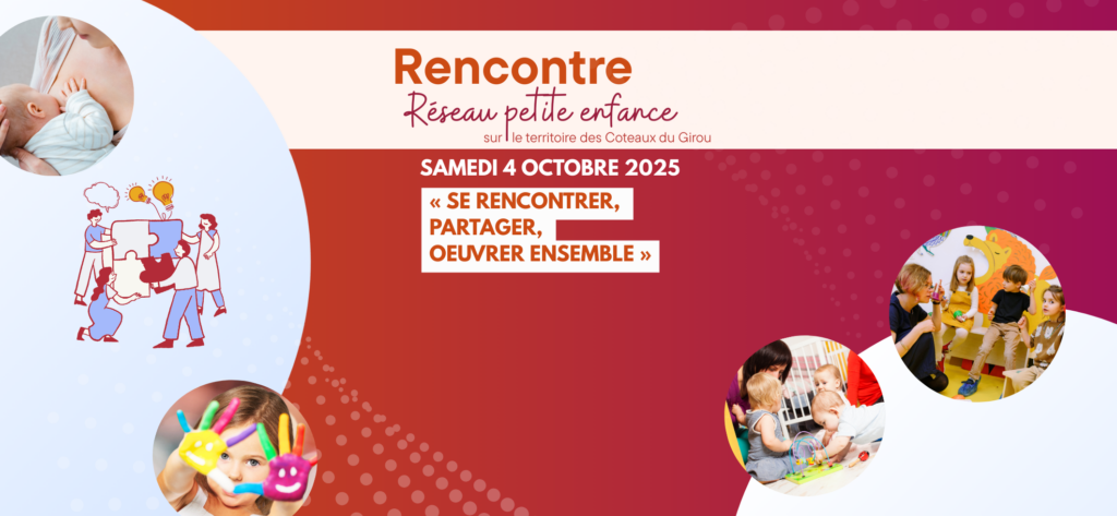 Illustration RENCONTRE Réseau des Professionnels de la Petite enfance