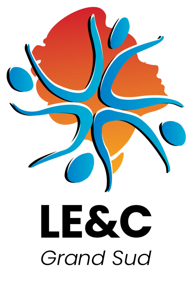 Logo de Loisirs Education et Citoyenneté Grand Sud qui assure la coordination de nos accueils de loisirs en Coteaux du Girou.