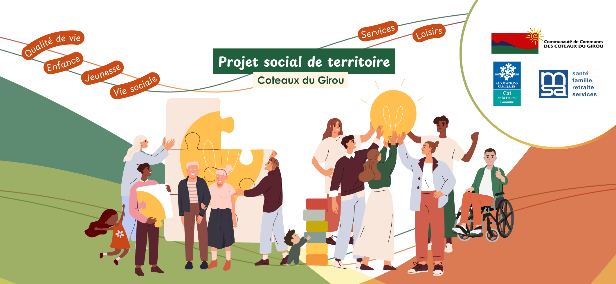 Illustration de PROJET SOCIAL : Enquête auprès des habitants