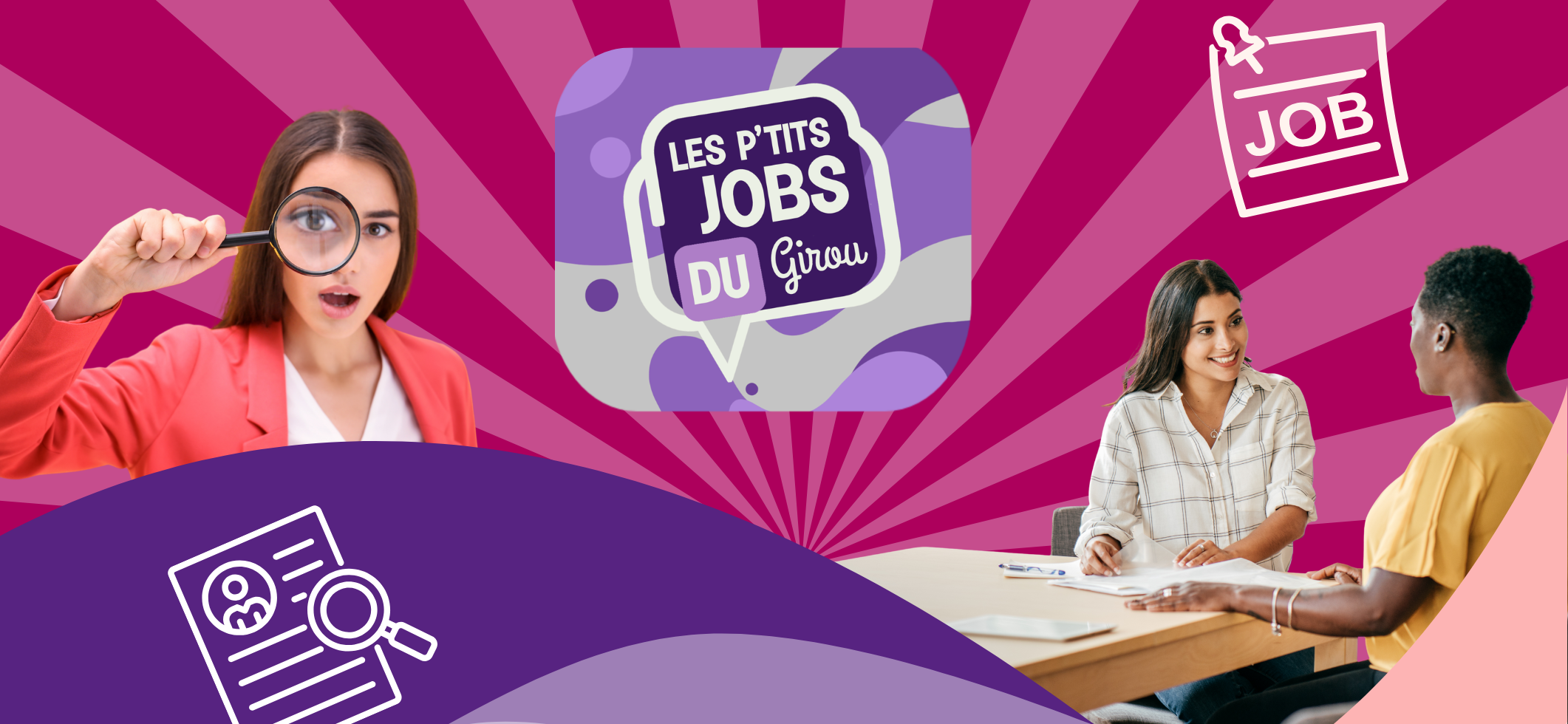 Illustration Aprem’emploi – Forum « Les ptit’s jobs du Girou »