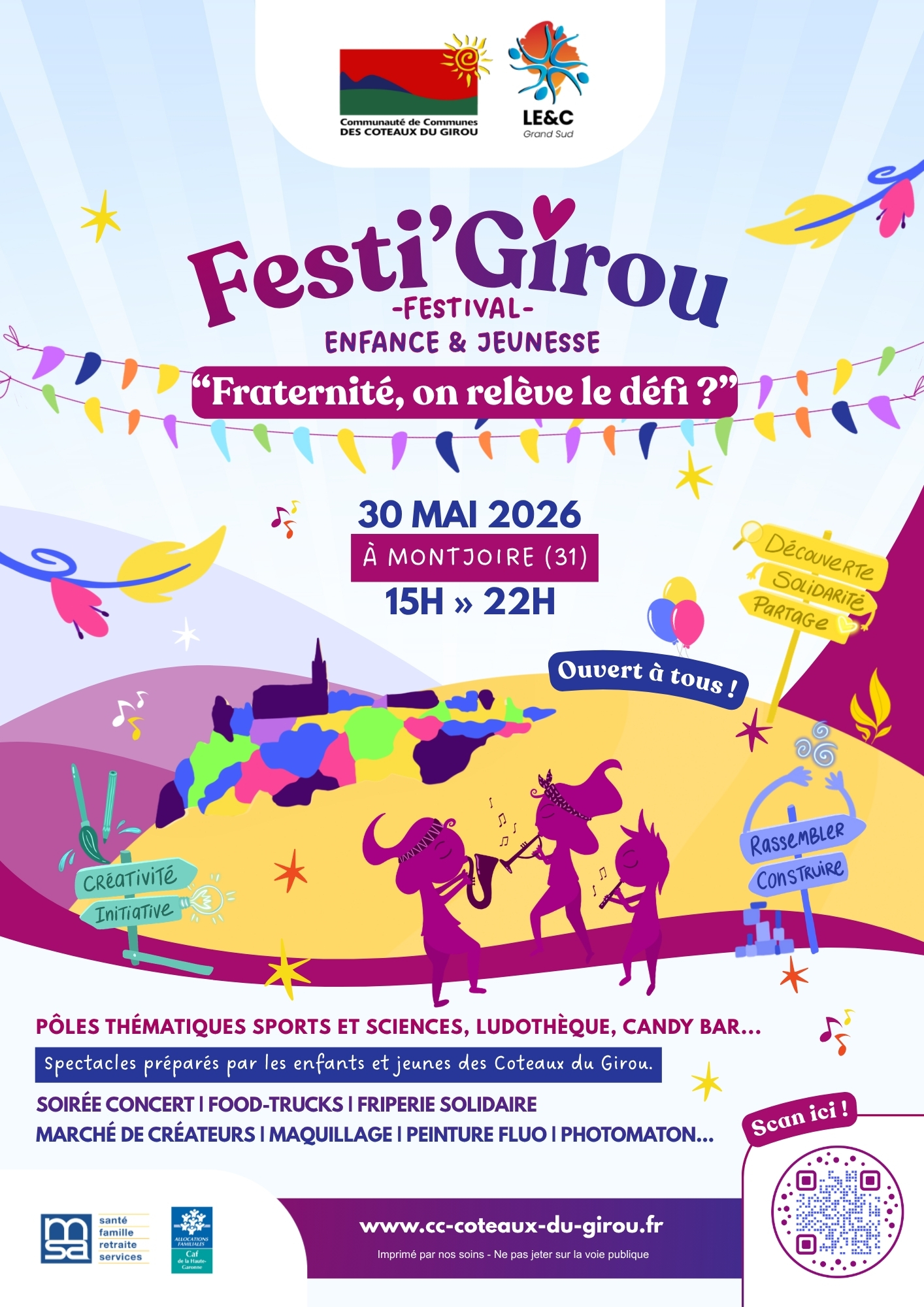 Affiche du Festi'Girou 2026