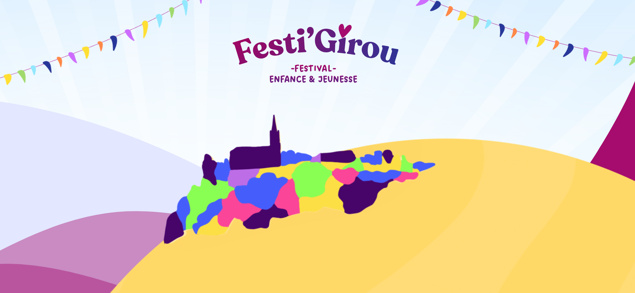 Illustration Festi’Girou 🤩 : Festival Enfance-Jeunesse