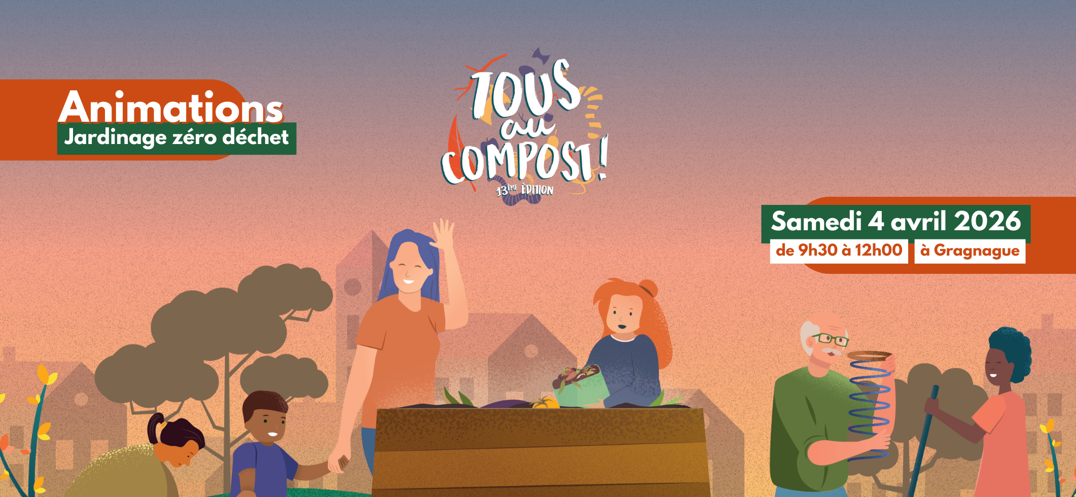 Illustration Animations « TOUS AU COMPOST »