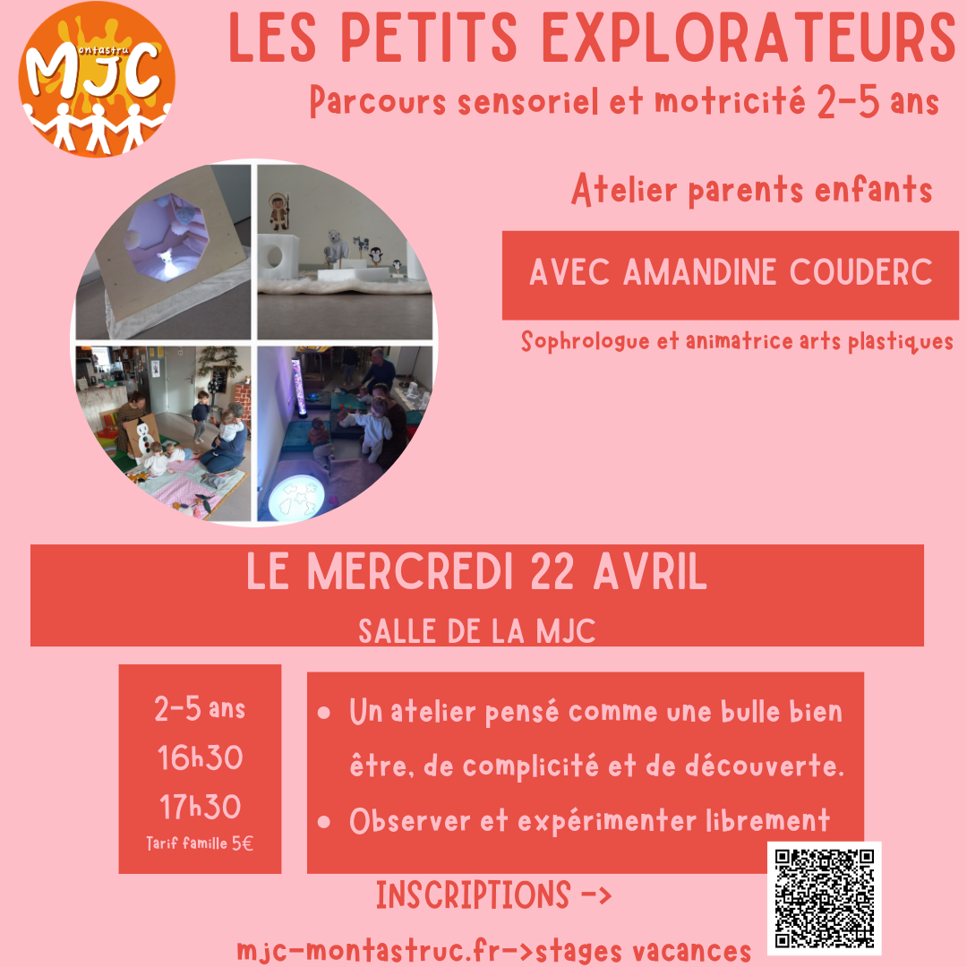 affiche des ateliers sophrologie d'avril 2026, de l'association bidulechouette, à Montastruc.