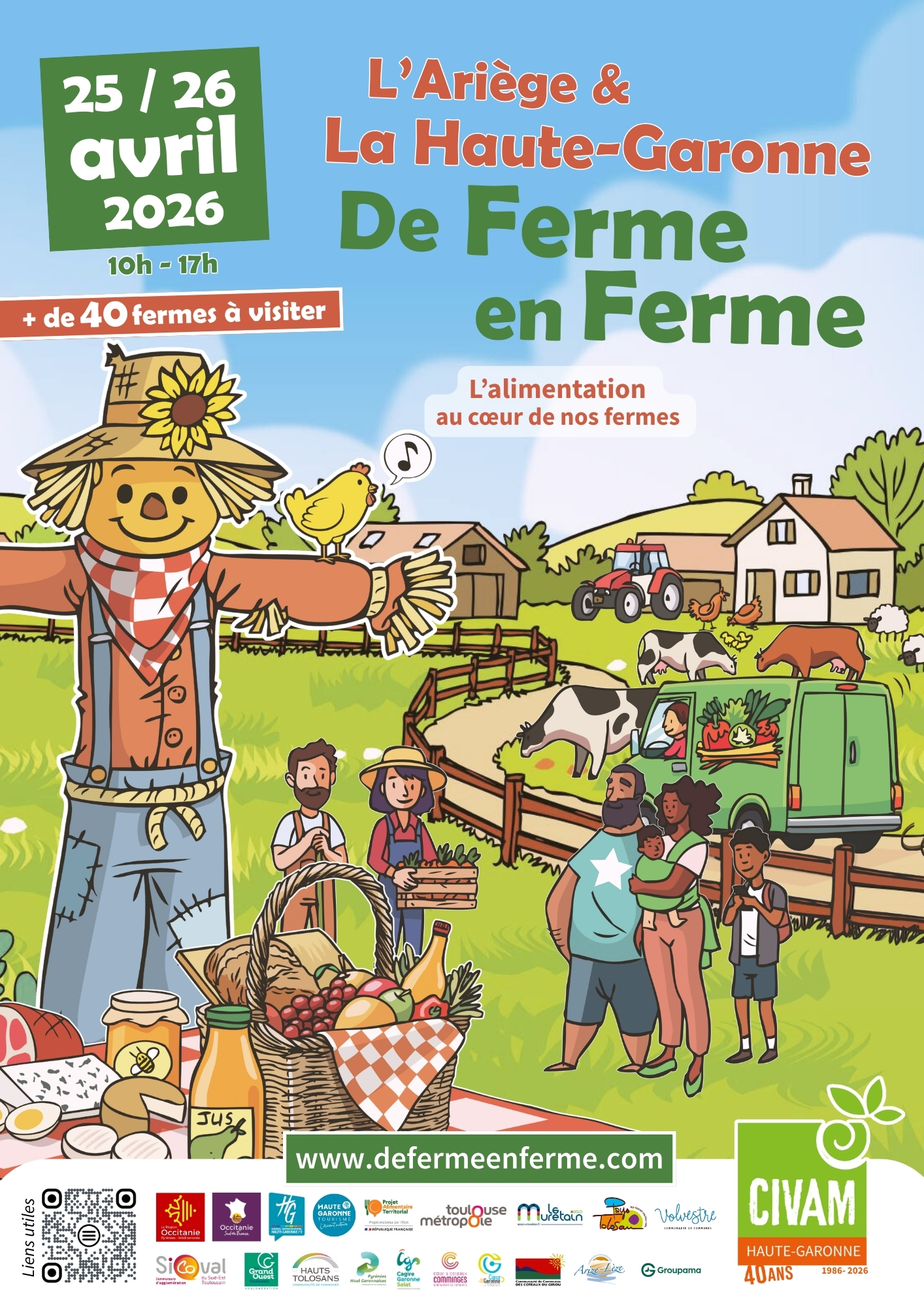 Affiche De Ferme en Ferme 2026