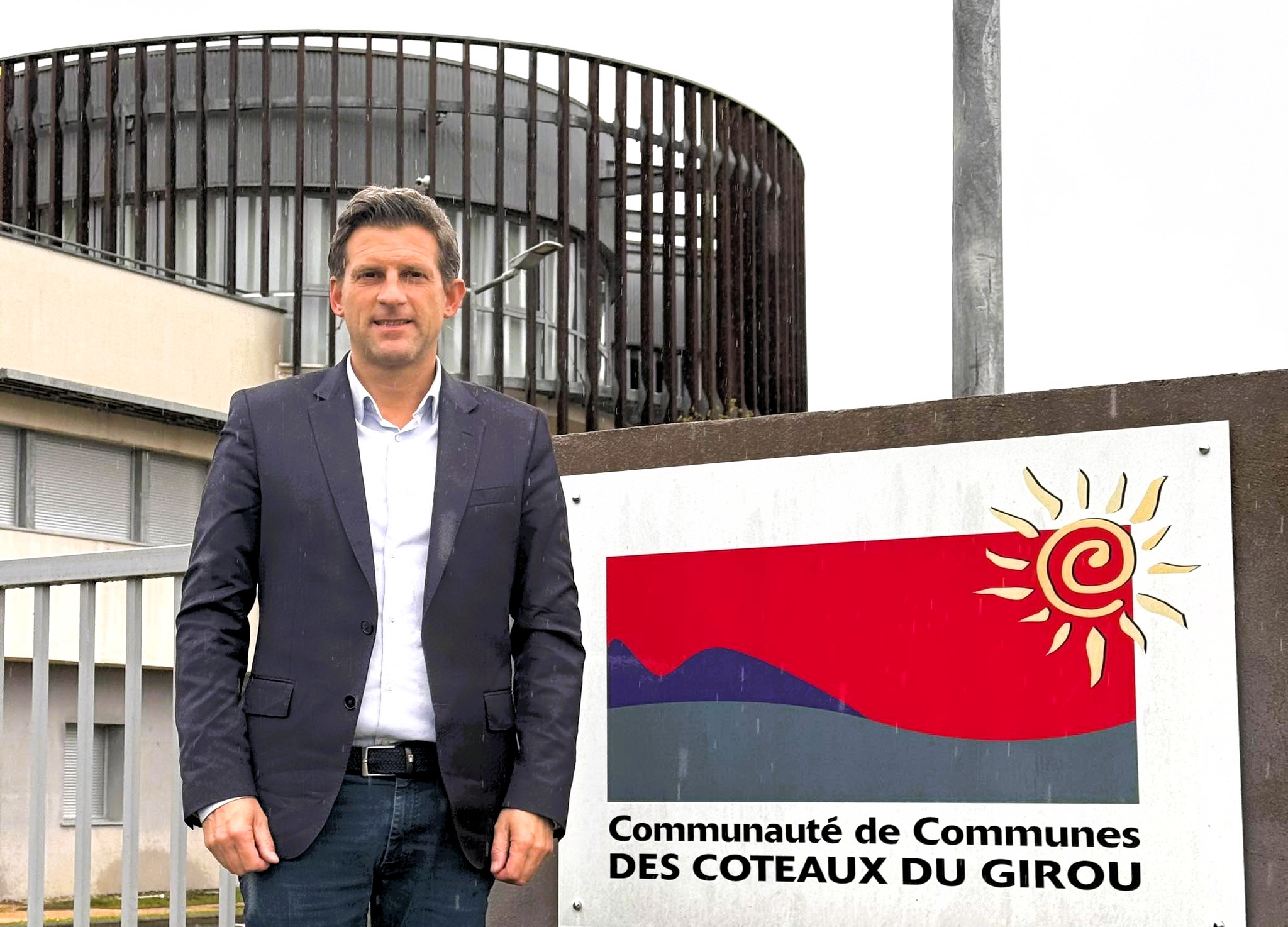 Photo de Jean-Baptiste CAPEL, élu Président de la Communauté de Communes des Coteaux du Girou le 10 avril 2026.