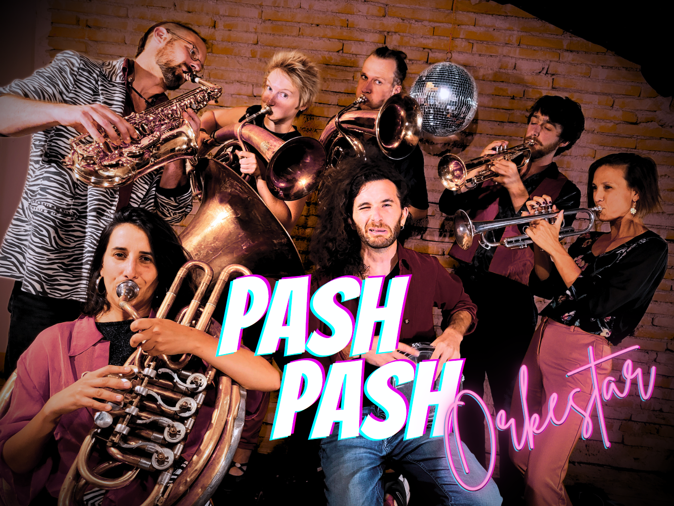 photo illustrant le concert de Pash Pash orkestar, lors du festival 31 Notes d'été