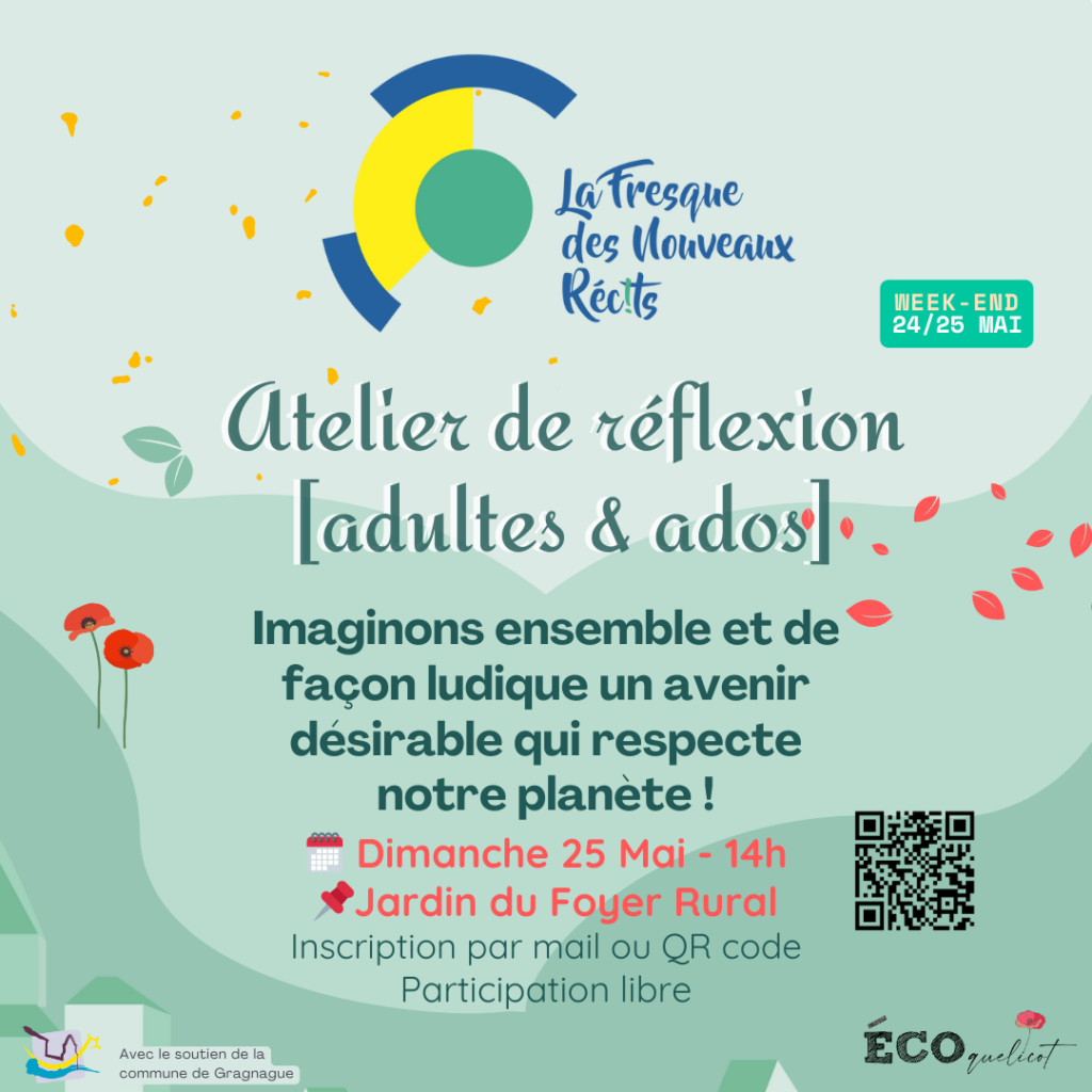 Illustration événement Atelier Fresque des Nouveaux Récits (adultes & ados) [Pensons la Nature]