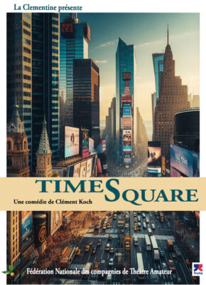 affiche du spectacle programmé pour le festival des théâtrales